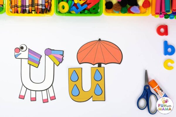 Printable Alphabet Letter Crafts Pack 2 - Fun with Mama Shop