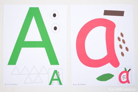 Printable Letter Crafts Pack 1 - Fun with Mama Shop