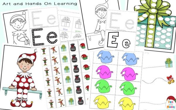 Elf Worksheets + Activities - Fun with Mama Shop