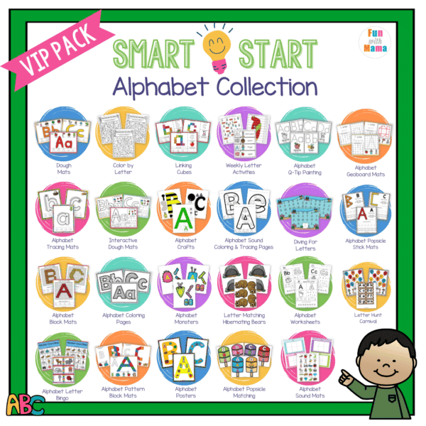 Alphabet Activities Bundle - Smart Start VIP Collection