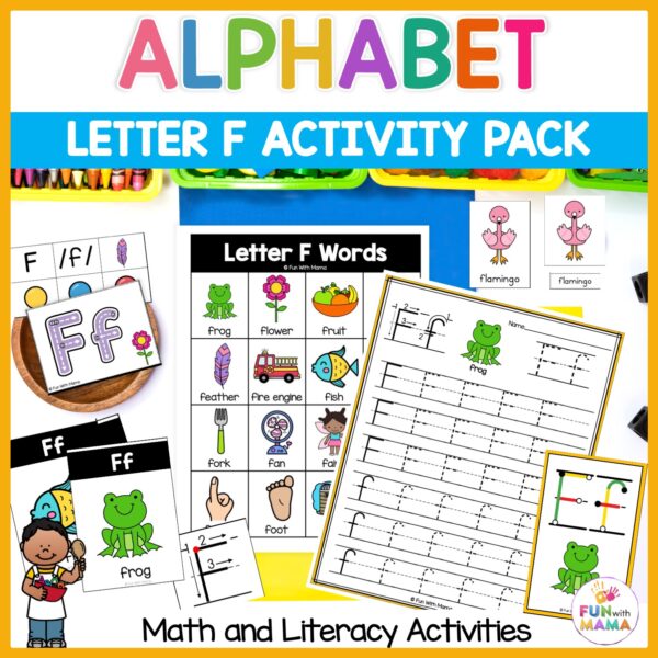 Letter F Activities - Fun with Mama Shop