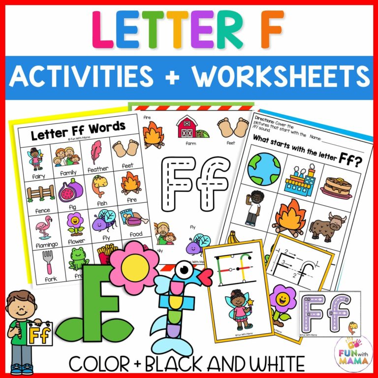 Alphabet Letter Activities Pack Bundle Download - Fun with Mama Shop