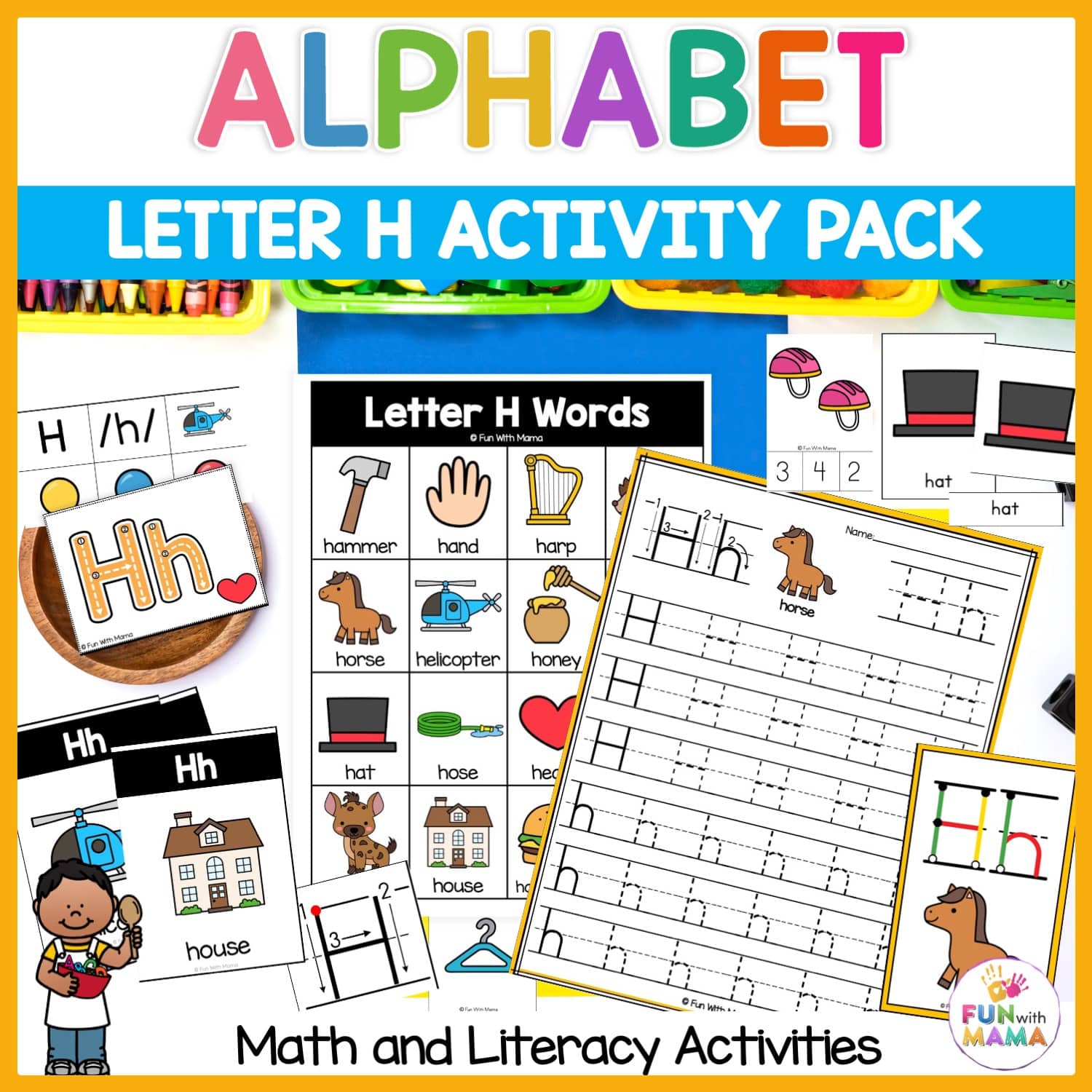 Download And Print Free Printable Letter H Activities Free PDF 