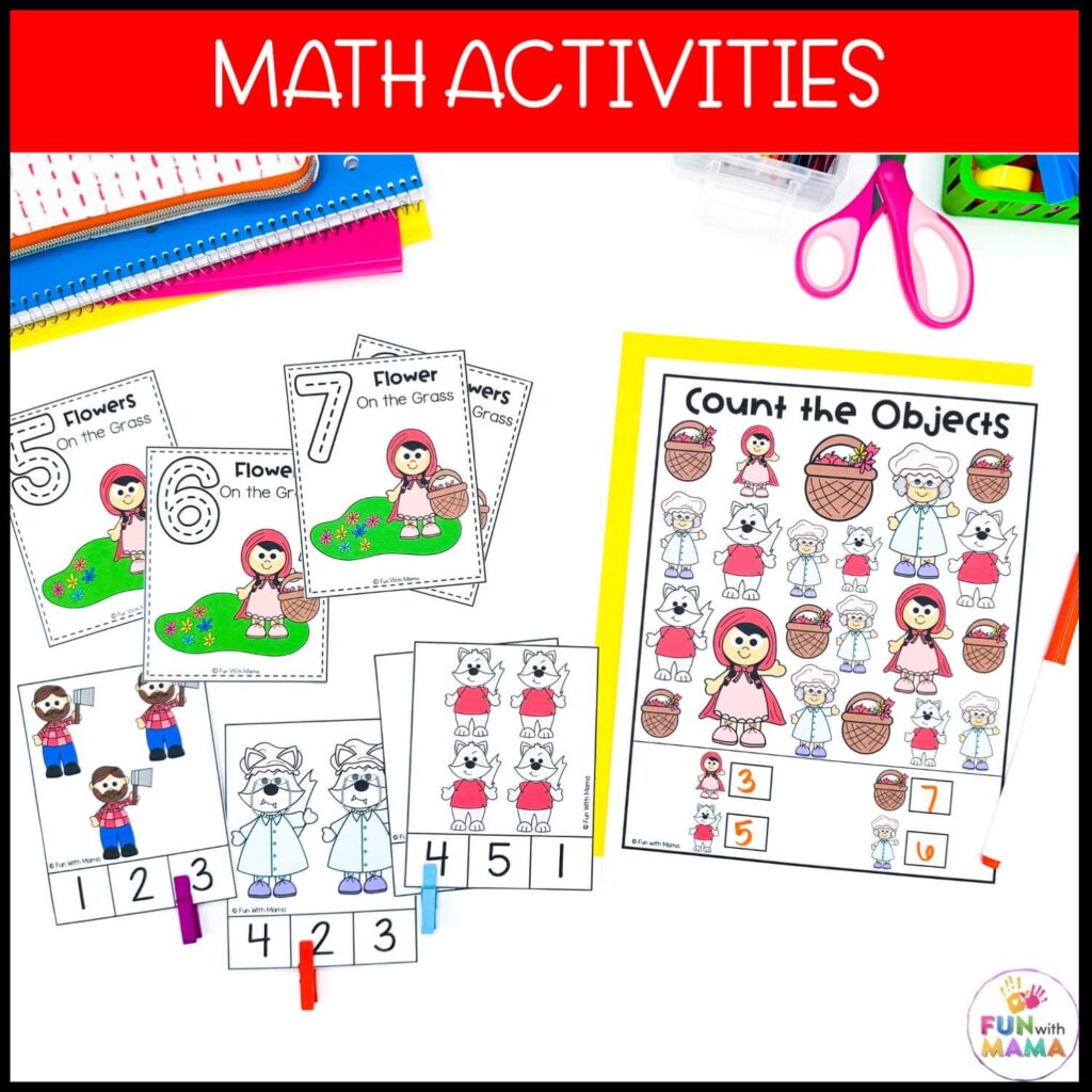 Little Red Riding Hood Story Activities - Fun with Mama Shop