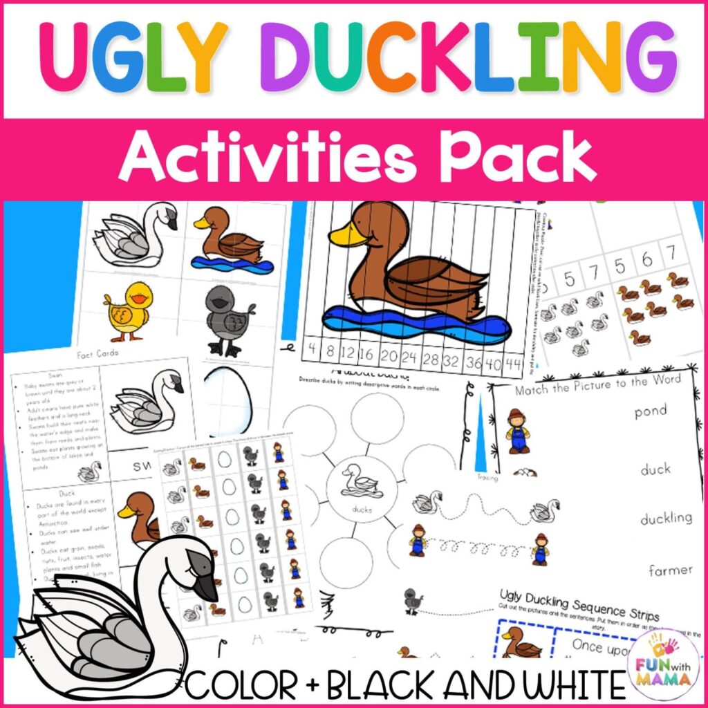 the ugly duckling activities