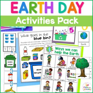 Earth Day Activities Pack - Fun with Mama Shop