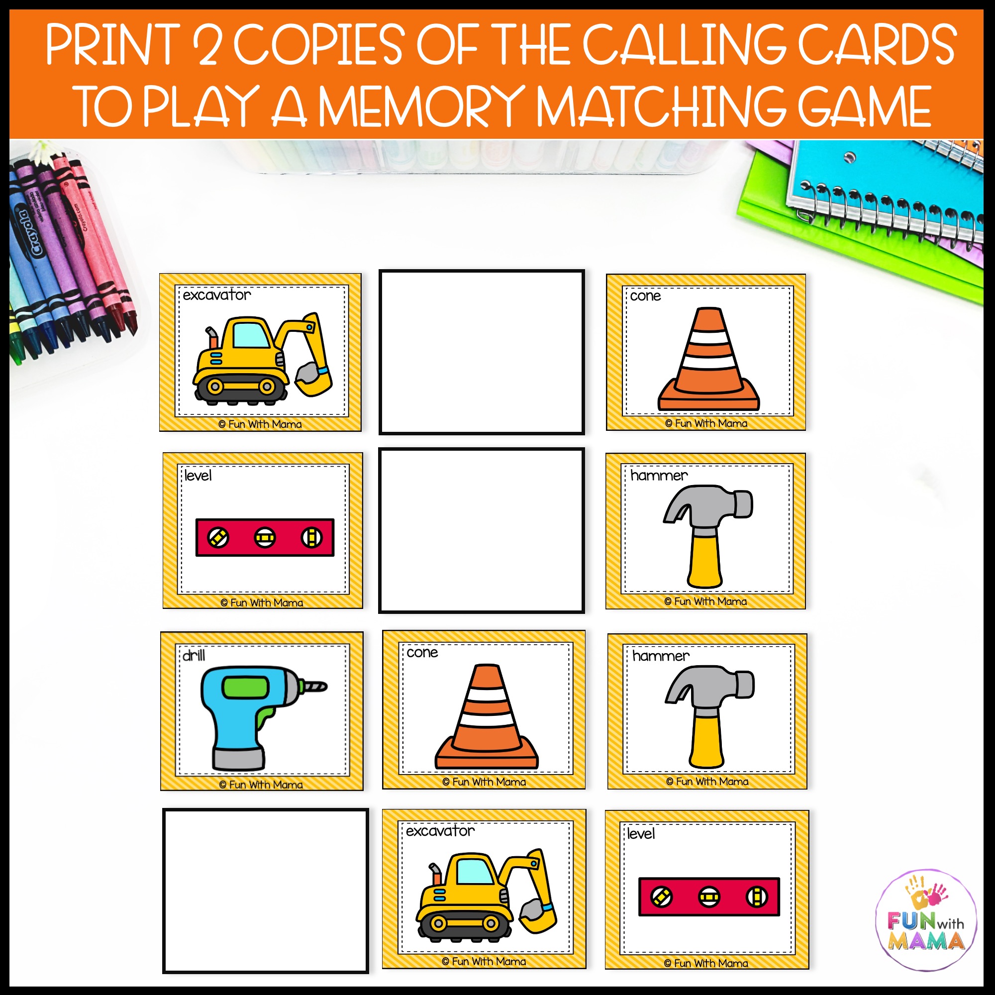 Construction Bingo Game - Image 3